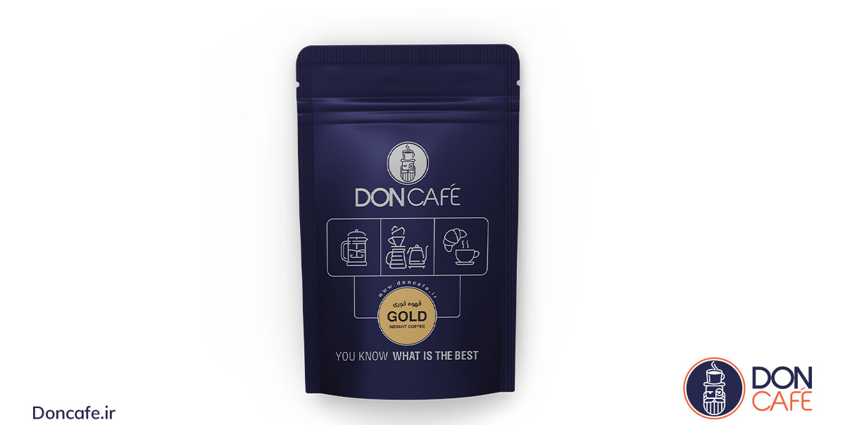 پودر قهوه فوری گلد