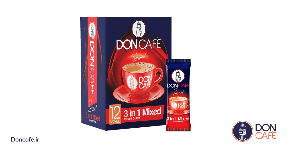 پودر کافی میکس 12 عددی