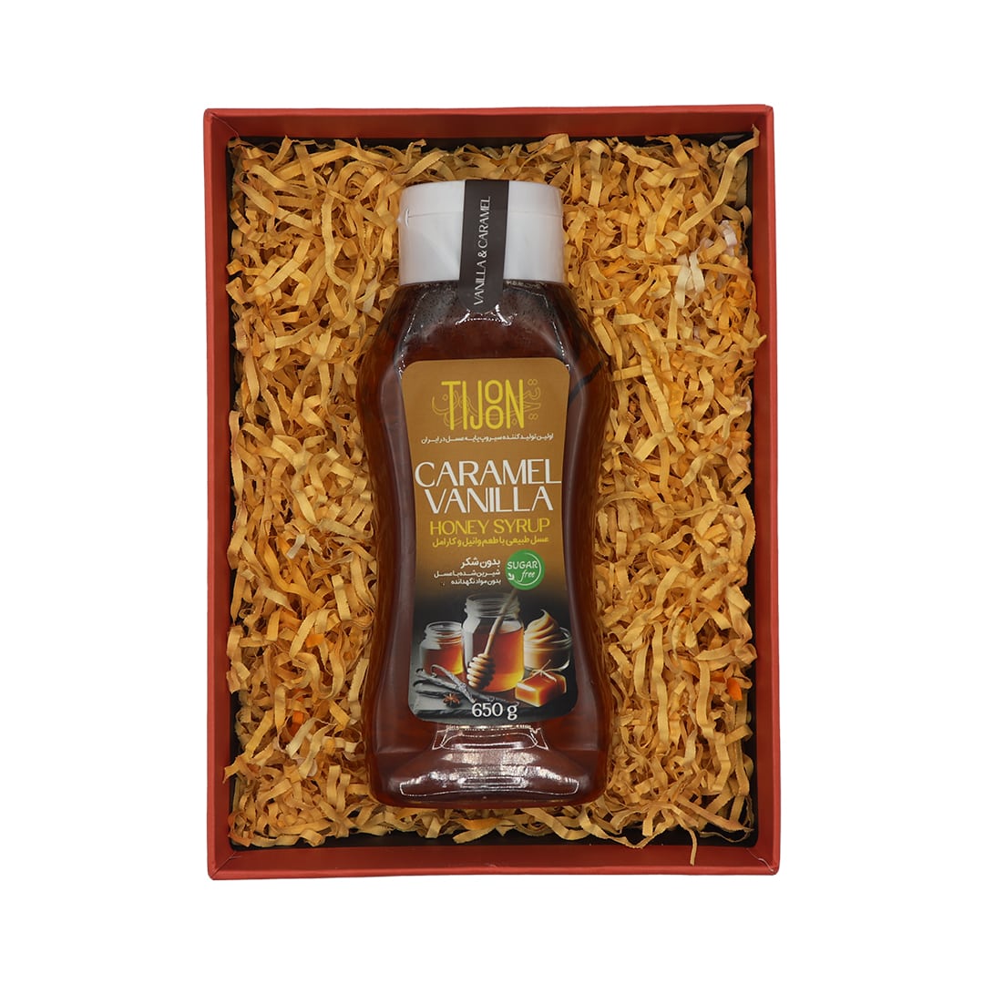 پک هدیه سیروپ عسل کارامل وانیل