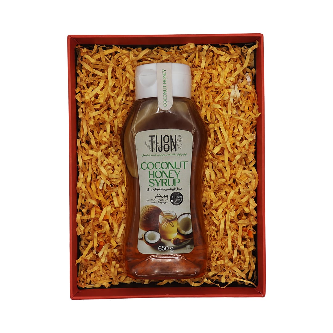 پک هدیه سیروپ عسل نارگیل