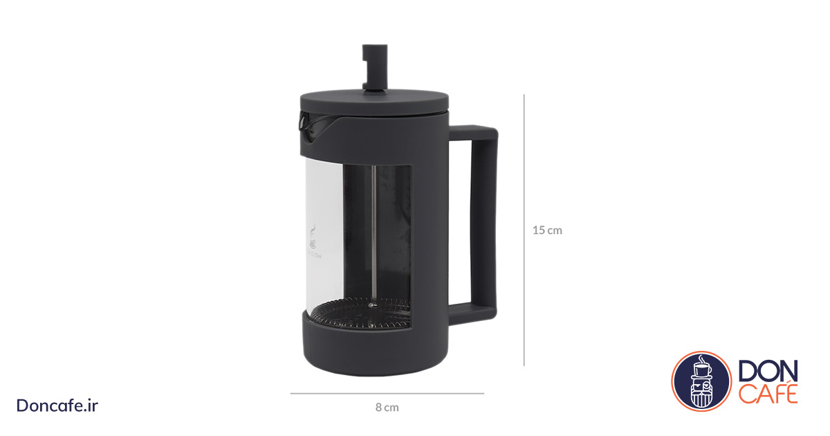 فرنچ پرس مشکی 600 میل کد af100b6