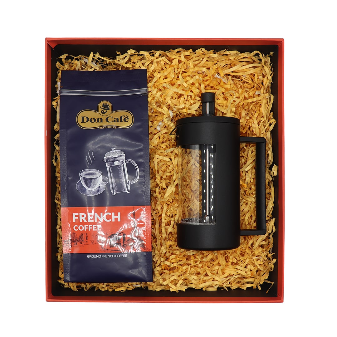 پک هدیه g2005 قهوه فرانسه - فرنچ پرس