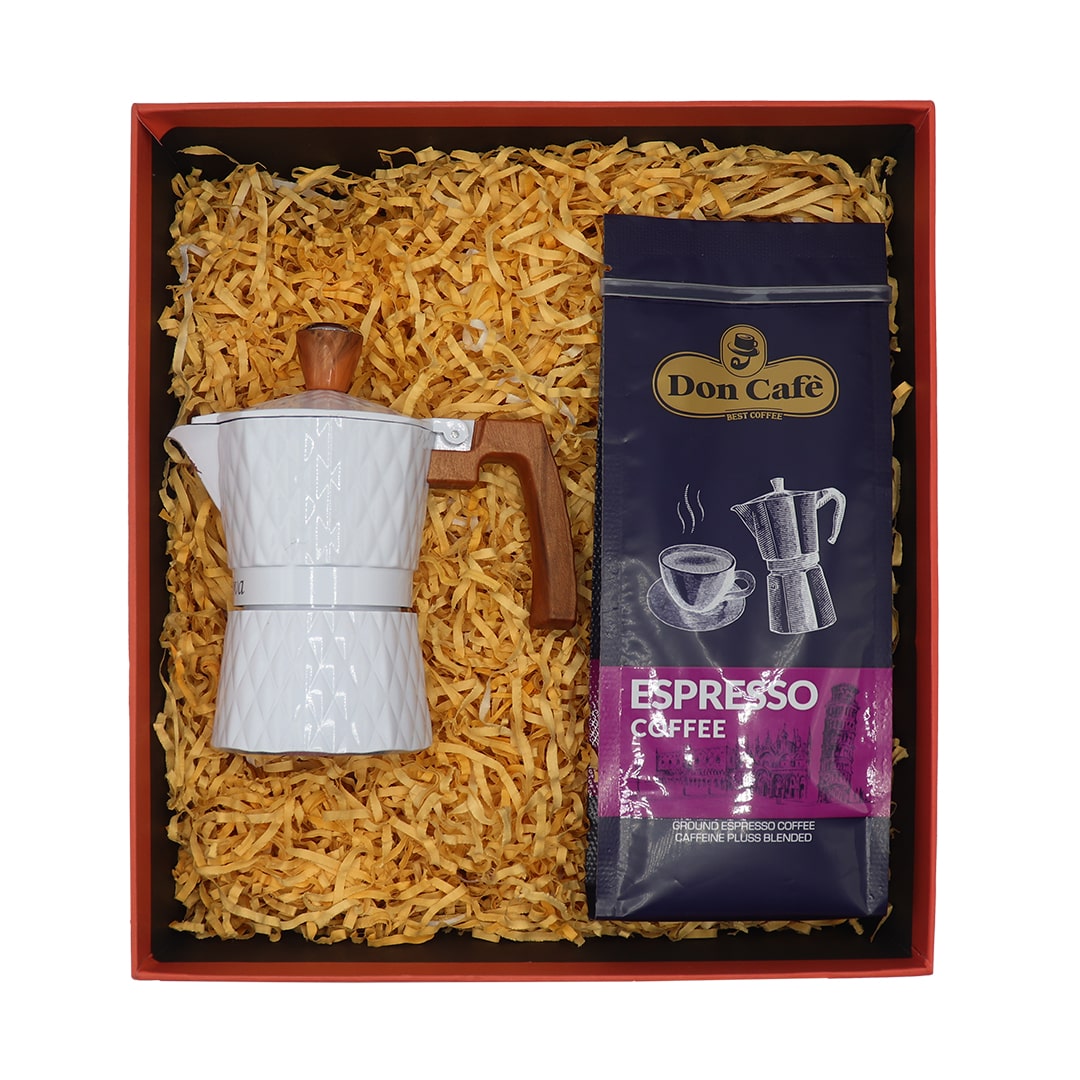 پک هدیه کد g2008 - قهوه - موکاپات