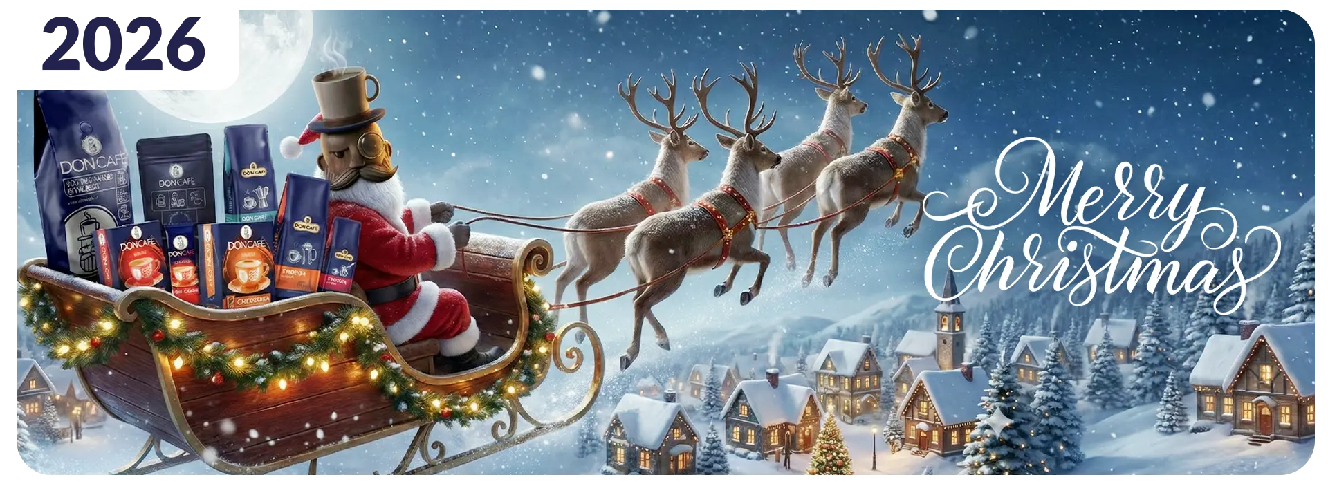 Happy Christmas From DonCafe